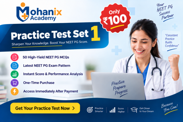 NEET PG 2026 – Practice Test (Set 1)